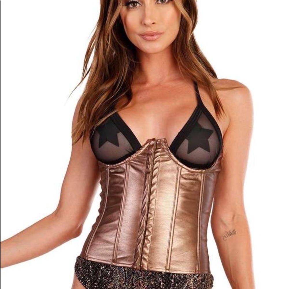 Metallic Corset (iHeartRaves)